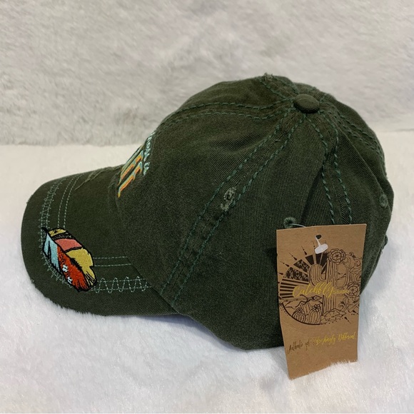 Catchfly Women's Kindness is FREE Baseball Cap - Picture 4 of 9